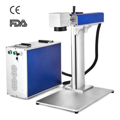 calidad  JPT MOPA M7 20W Rotary Slit 1064nm Fiber Laser Marking Machine Air Cooled Portable Laser Marker Engraving Maachine fábrica