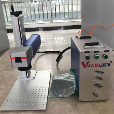 impresión de la máquina de la marca del laser ov/logo de la fibra 50w para el sael